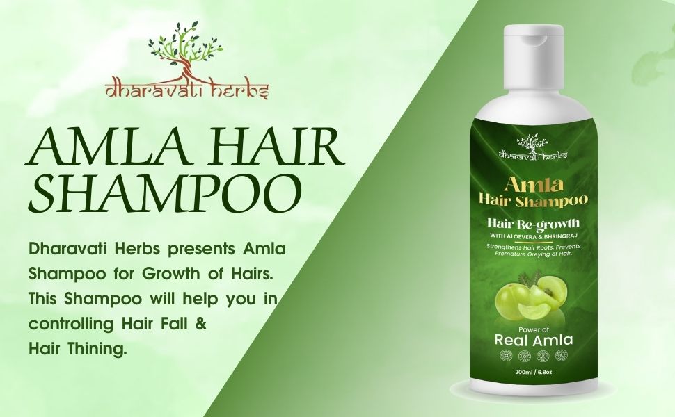 Herbal Amla Shampoo: An Ayurvedic and Organic Hair Care Solution